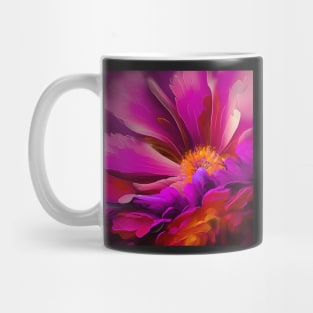 Magenta Flower Petals Mug